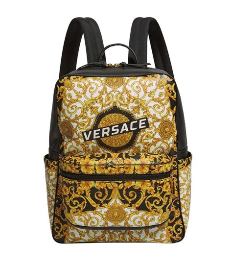 versace cabin luggage|versace with backpack.